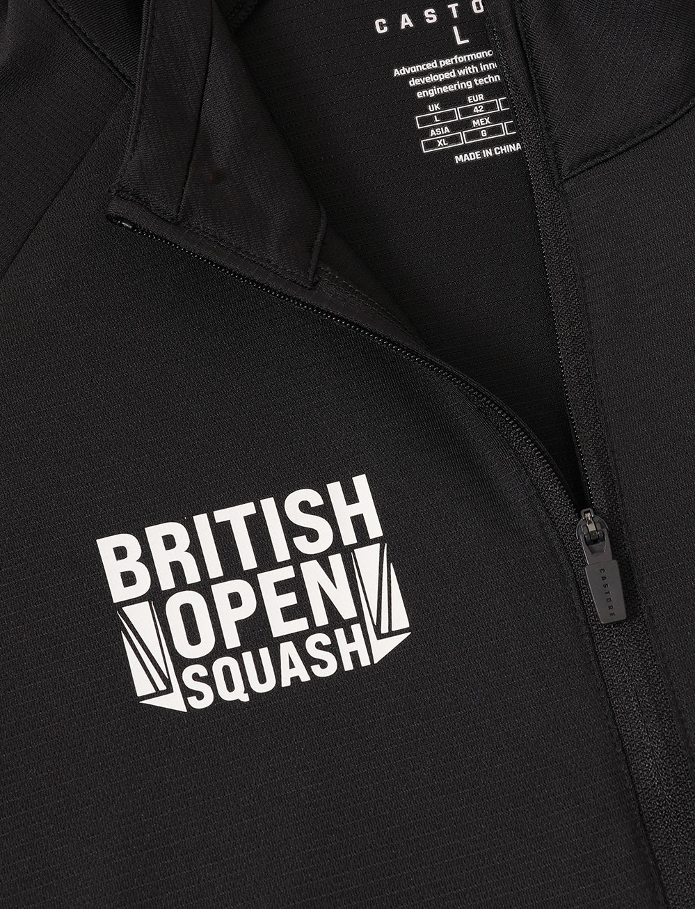 PSA British Open Women's Half Zip - Black