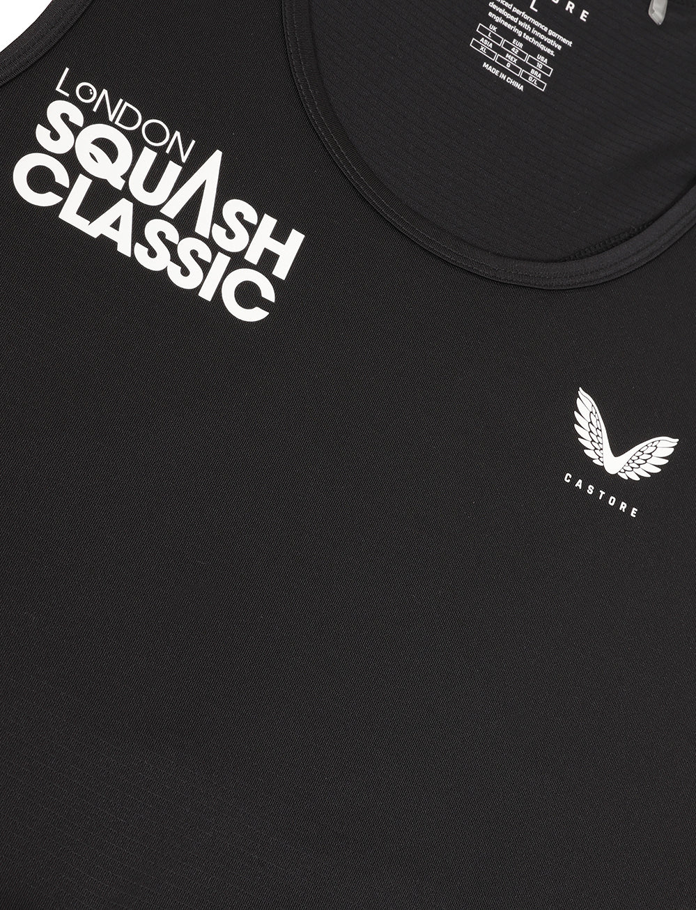 PSA London Squash Classic Women's Vest - Black