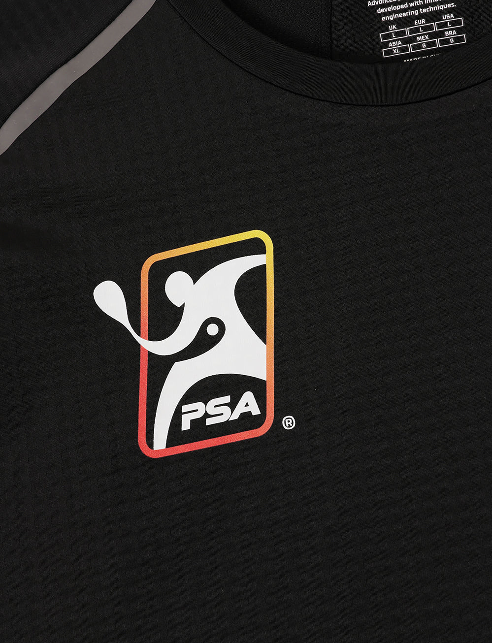 PSA Squash Men's Performance Top - Black