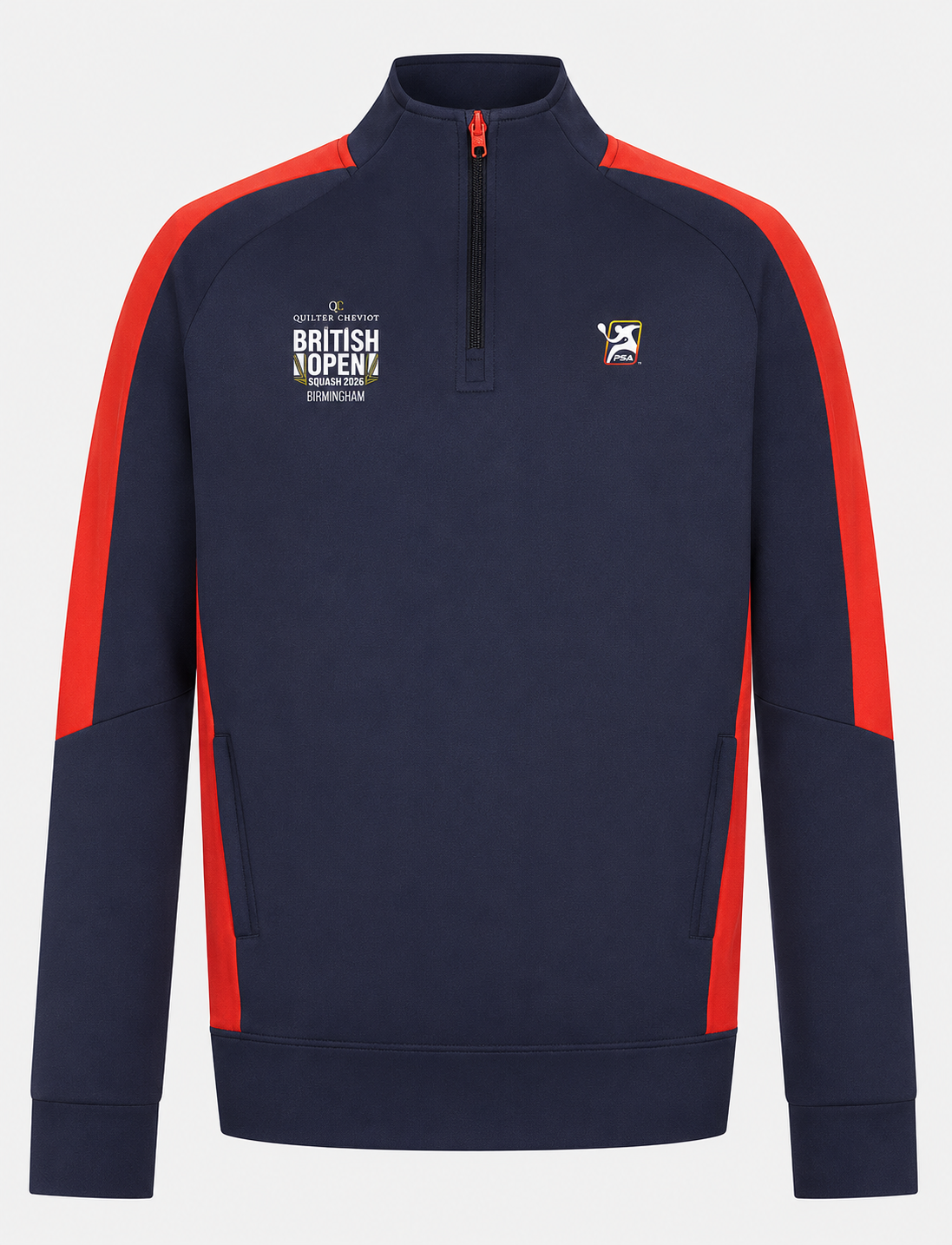 PSA British Open Event 1/4 Zip Track Top - Navy