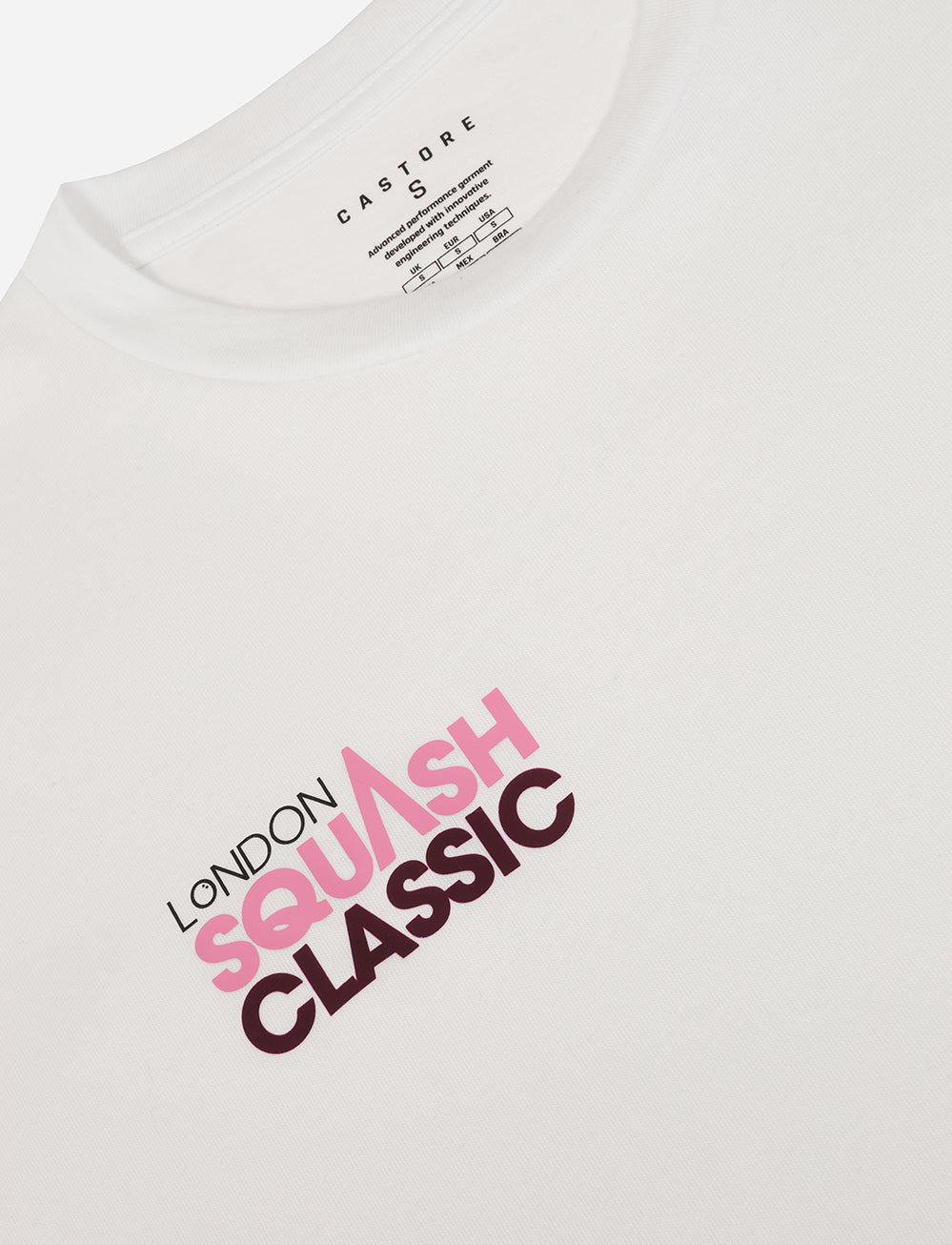 PSA London Squash Classic T-Shirt - White