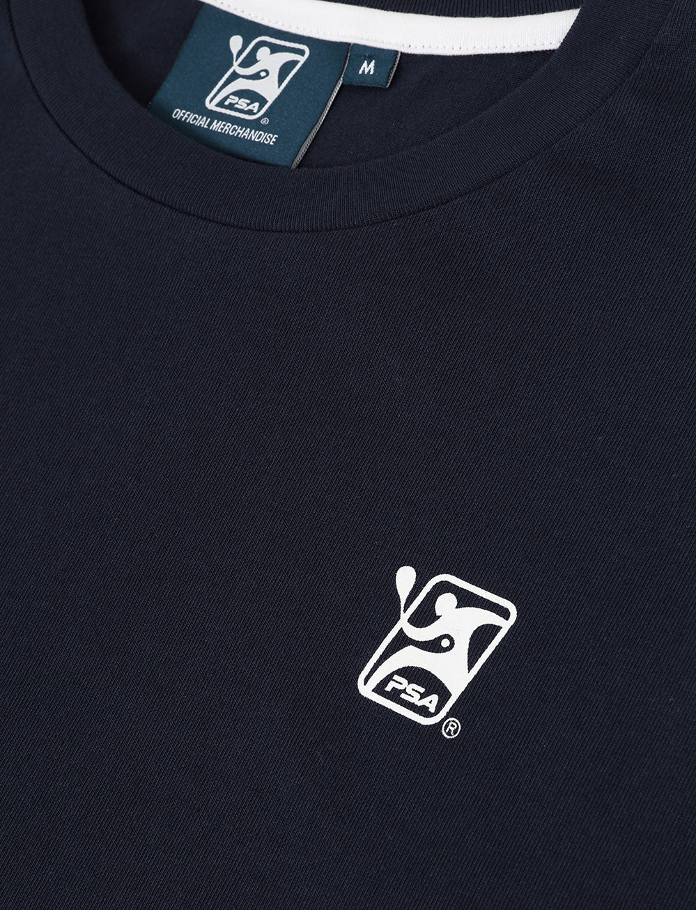 PSA Squash Logo T-Shirt - Navy