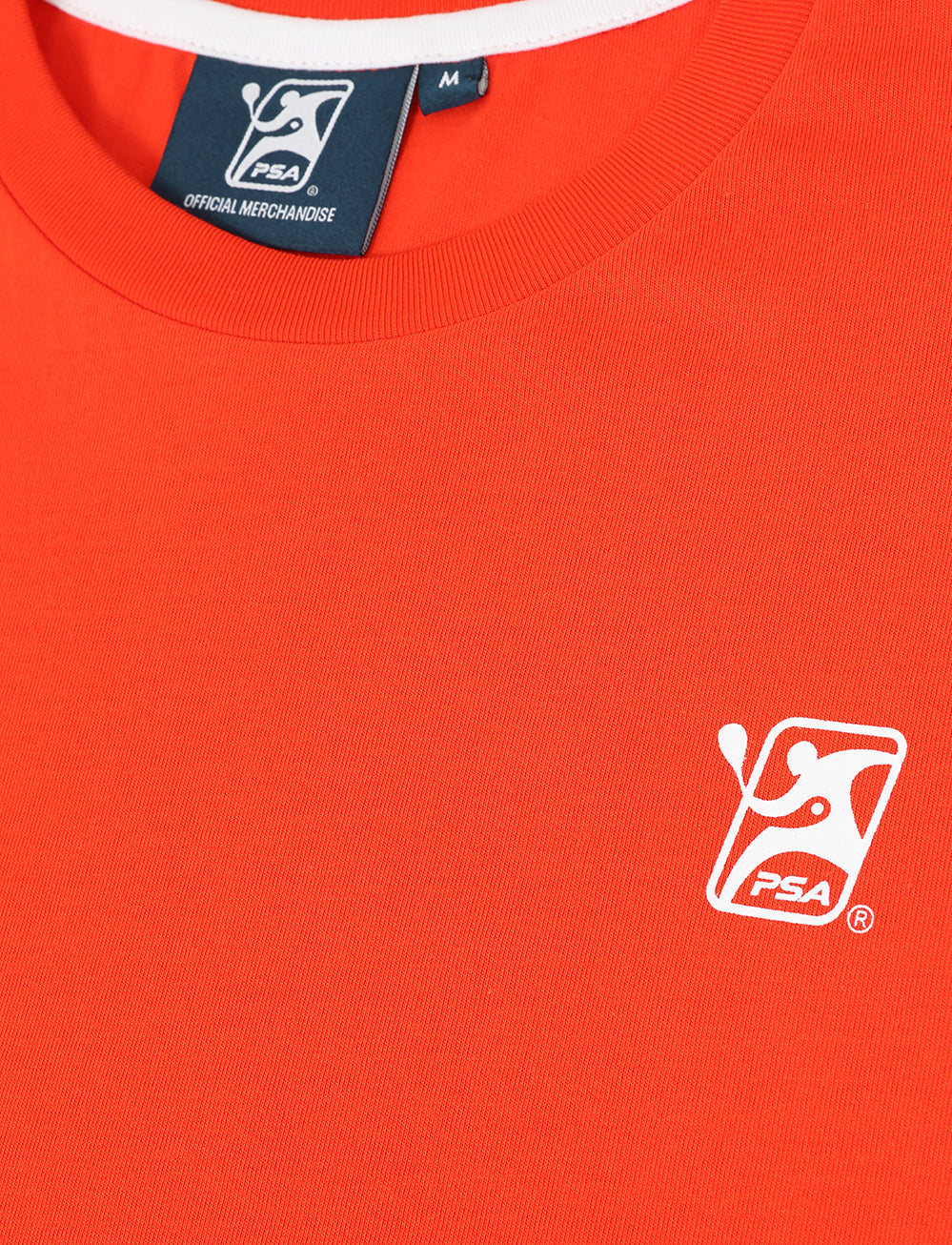 PSA Squash Logo T-Shirt - Red
