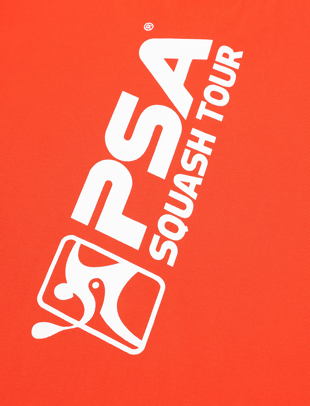 PSA Squash Logo T-Shirt - Red